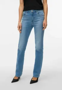 Джинсы прямого кроя со средней посадкой vmella Vero Moda, Light Blue Denim