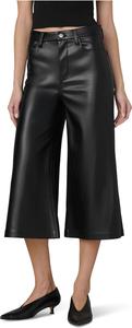 Брюки Joe's Jeans The Culotte Vegan Leather, Black
