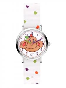 Cool Time Кварцевые часы белого/разноцветного/серебристого цвета