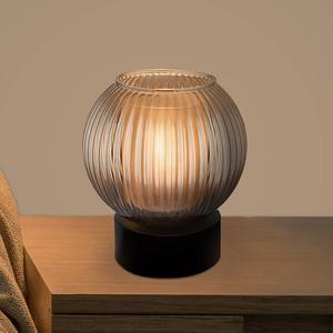 Настольная лампа Globo Lighting Zumba, цветное стекло/железо - 1-светлое - синее