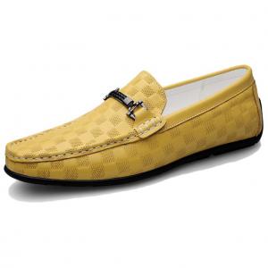 XIMO BULL Мужские повседневные кроссовки низкие черно-бело-желтые желтые, цвет Yellow