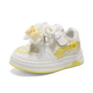 Низкие нескользящие повседневные кроссовки для детей SUPEREDGE, желтый