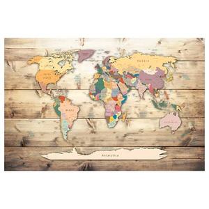 Картина карта Artgeist the World at Your Fingertips, 60 см, разноцветный