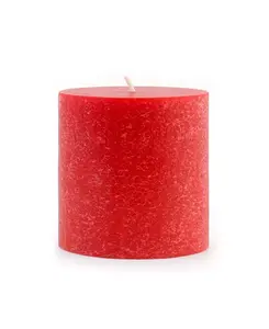 Свеча-Столбик Timberline, 3" x 3" Root Candles, red