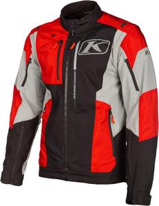 KLIM мужская мотоциклетная куртка Dakar Dual-Sport/Off-Road, Monument Gray - Redrock