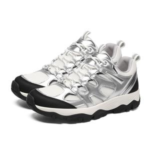 Женские повседневные туфли Valley Cushioning с амортизацией, износостойкие, дышащие, быстросохнущие ZHR, Silver