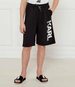 Шорты Regular fit Karl Lagerfeld Kids, черный