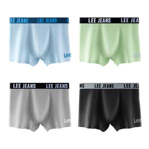 Подарочные боксы мужского белья Lee, 4 Pack (светло-синий+светло-зеленый+серый+черный)