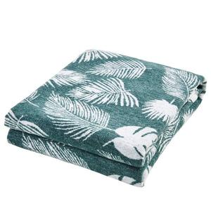 Плед twentyfour Maison, 200 см цвет tannengrün/weiß