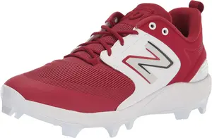 New Balance Кроссовки mens Fresh Foam 3000 V6 Molded, Team Crimson/White