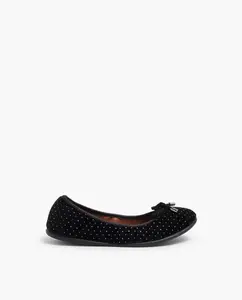 Балетки для девочек Pisamonas, чёрный