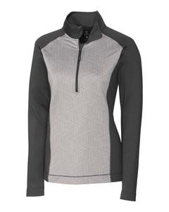 Женская куртка CBUK All-Star Printed с застежкой-молнией на половину длины Cutter & Buck, черный