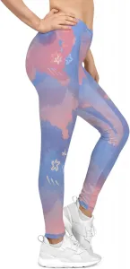 Яркие леггинсы - удобная фитнес-одежда