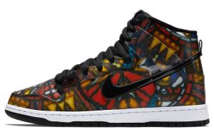 Кроссовки Concepts X Nike SB Dunk High Stained Glass