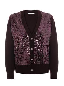 TATUUM Толстовка с молнией в цвете баклажан