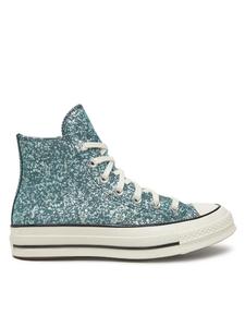 Кроссовки Converse Bambas Chuck 70 Glitter Hi A10097C 486, синий