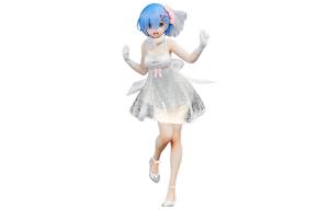 TAITO Фигурка, Rem Re zero, масштабная фигурка 23 см, Crystal Dress White, бонусные подарки