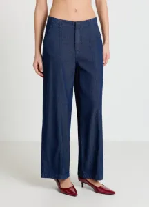 Длинные простые мешковатые джинсы Calliope, Blu Denim Scuro