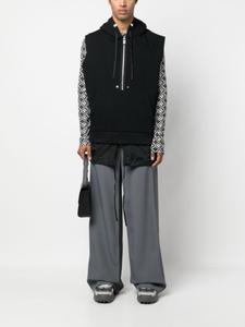 Худи без рукавов с застежкой на молнии 1017 ALYX 9SM, черный