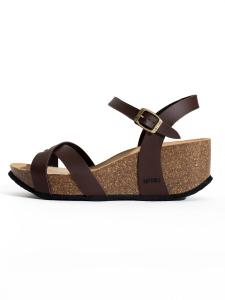 Босоножки на высоком каблуке Bayton Sandals Venus, темно-коричневый
