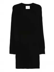Платье миди с круглым вырезом Closed, черный