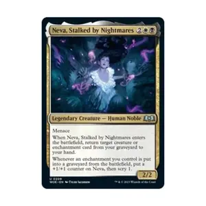 CCG Нева, преследуемая кошмарами (U), MTG - Wilds of Eldraine