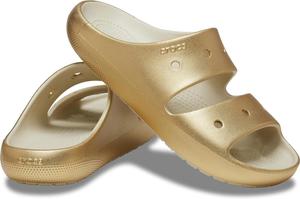 Женские сандалии Crocs Classic 2.0, золотой