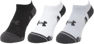 Under Armour мужские носки Heatgear No Show, 3 пары, Mod Grey/White