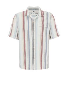 Рубашка на пуговицах классического кроя WE Fashion, белый