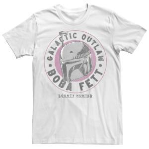 Мужская футболка Star Wars Boba Fett Galactic Outlaw Bounty Hunter Licensed Character