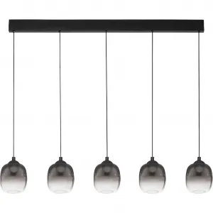 Подвесной светильник KITA LED-модуль 1 шт. теплый белый Nova Luce, Schwarz/Rauch