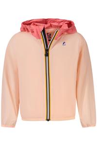 Куртка спортивная K-Way для девочек, розовый / красный