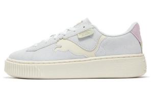 Женские замшевые кроссовки для скейтбординга Puma, Beige