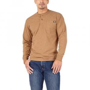 Мужчины, Dickies, тяжеловес, Хизеред Хенли, цвет Brown Duck Single Dye