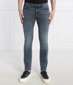 Джинсы мужские Hugo зауженного кроя, синий