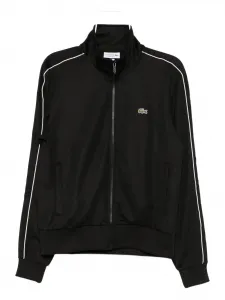 Куртка с логотипом-аппликацией Lacoste, черный