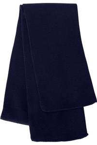 Спортивный вязаный шарф Sportsman, темно-синий