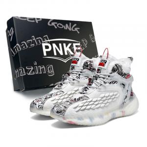 PNKE Антискользящие и износостойкие утепленные повседневные ботинки для мужчин с эффектом увеличения роста - белые, цвет White