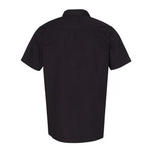 Рубашка из поплина с персиковым принтом и короткими рукавами Burnside