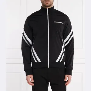 Бомбер стандартного кроя Karl Lagerfeld, черный