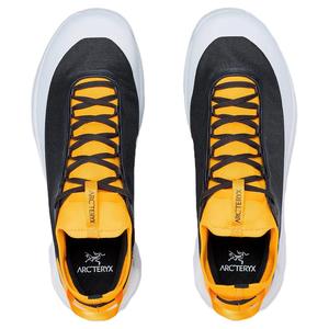 Вертекс Альпийские противоскользящие износостойкие низкие треккинговые ботинки мужские серо-оранжевые Arcteryx, цвет серый/оранжевый