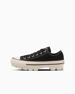 Низкопрофильные кроссовки All Star Chunk OX на платформе Converse, цвет Black