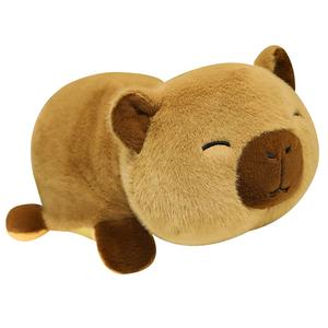 Очаровательная плюшевая игрушка капибара с пчелкой высота 25см/35см BALITU