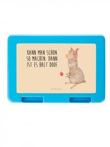 Mr. & Mrs. Panda Ланч-бокс с цветком альпаки и надписью, выполненный в цвете кактуса