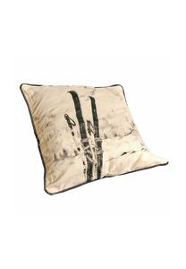 Кремово-чёрная наволочка finorel Loberon