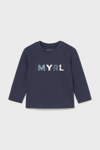 Хлопковая водолазка Mayoral, темно-синий