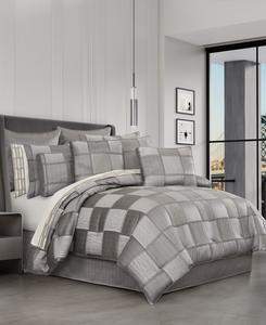 Комплект постельного белья Brando из 4 предметов, размер Queen J Queen New York, Charcoal