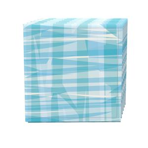 Набор салфеток, 100 % полиэстер, набор из 4 шт., 18x18 дюймов, Contemporary Ocean