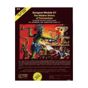 Модуль Hidden Shrine of Tamoachan (5th/6th Printing), Advanced Dungeons & Dragons (1st Edition) - Modules & Adventures - C Series