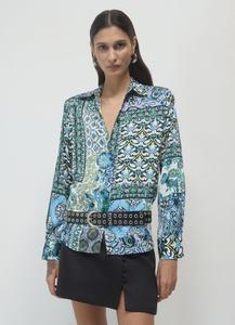 Блуза Calliope SIMIL FANTASIA PATCHWORK, Verde Militare Chiaro/Light Green